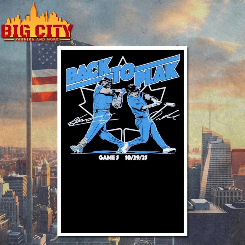 Davis Schneider And Vladimir Guerrero Jr Back To Plak Shirt