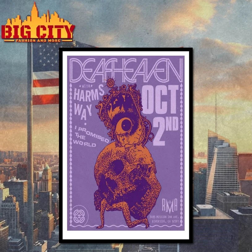 Deafheaven 10.2.2025 Riverside Municipal Auditorium In Riverside CA Poster shirt