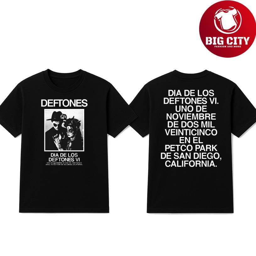 Deftones Dia De Los Deftones VI Tour 2025 Two Sided Shirt