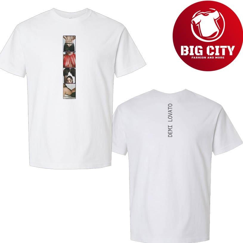 Demi Lovato Photostrip 2025 Two Sided Shirt
