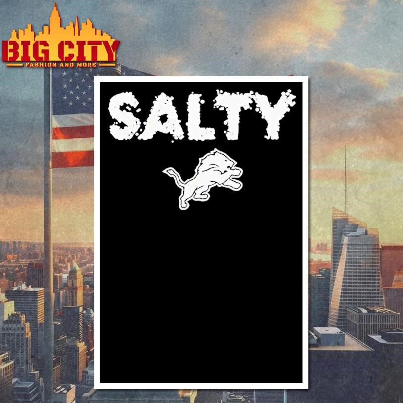 Detroit Lions Coach Dan Campbell Salty Logo 2025 Shirt