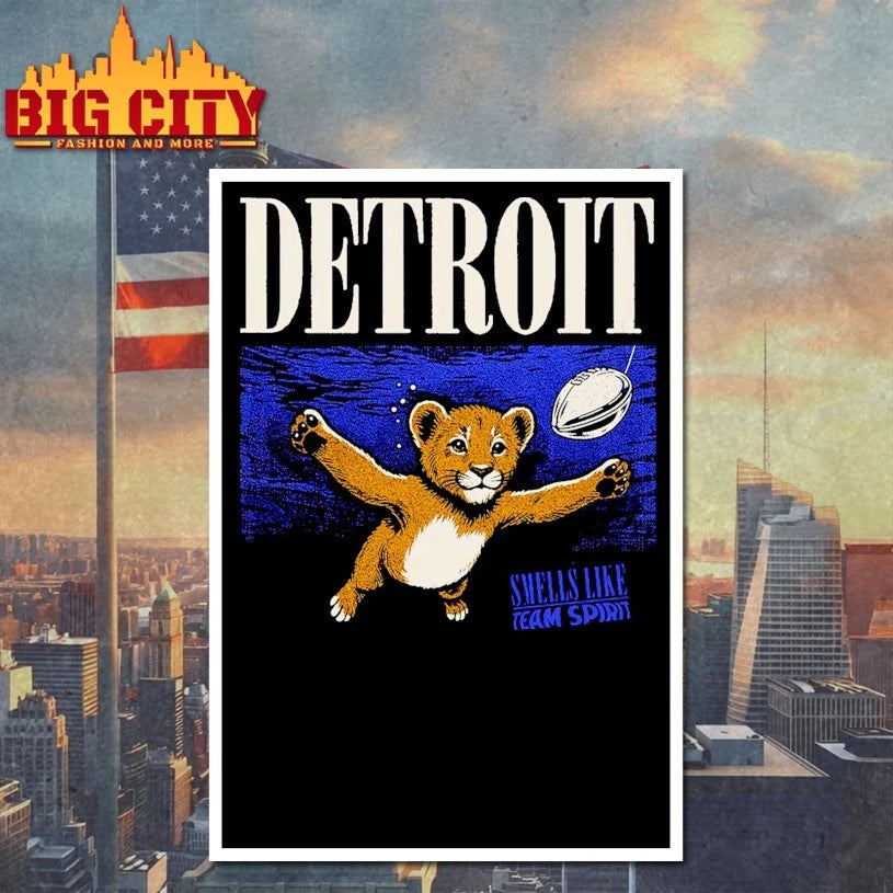 Detroit Lions Smells Like Team Spirit shirts