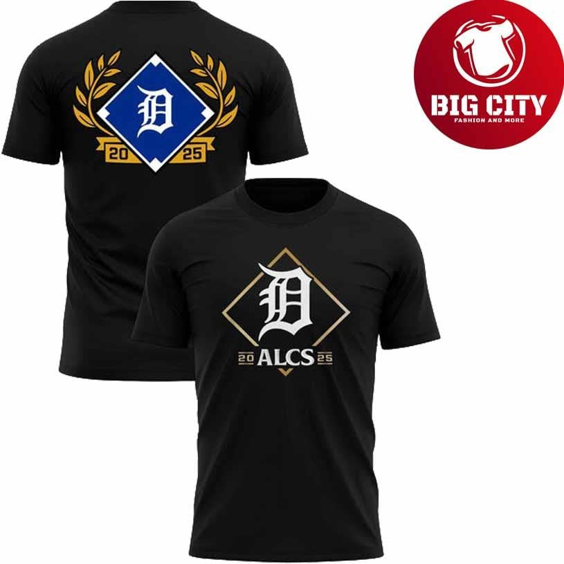 Detroit Tigers 2025 Alcs Champions Locker Room Shirt