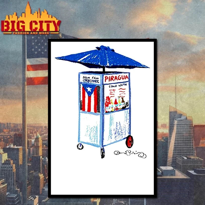 Devon Rodriguez Puerto Rico Piragua Cart shirt