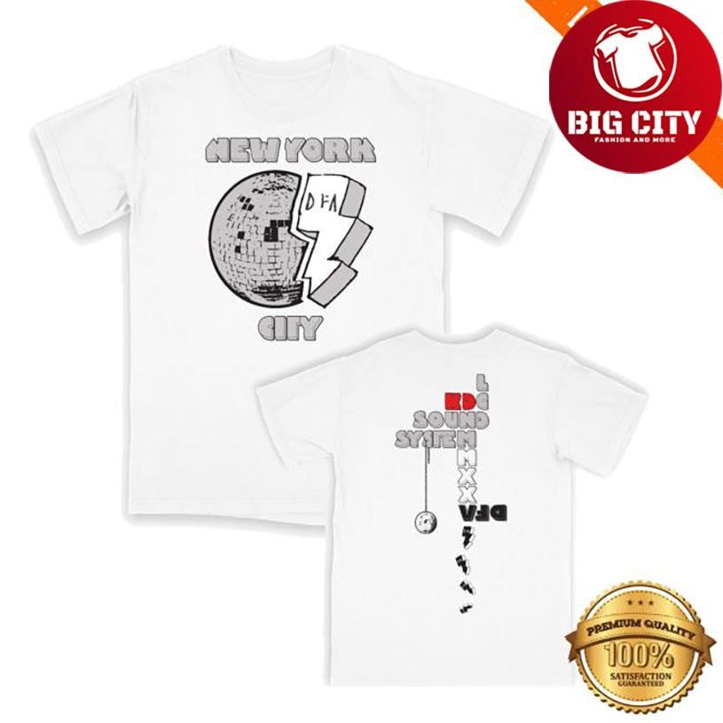 Dfa Records Lcd Soundsystem Knockdown Center Two Sided Shirt