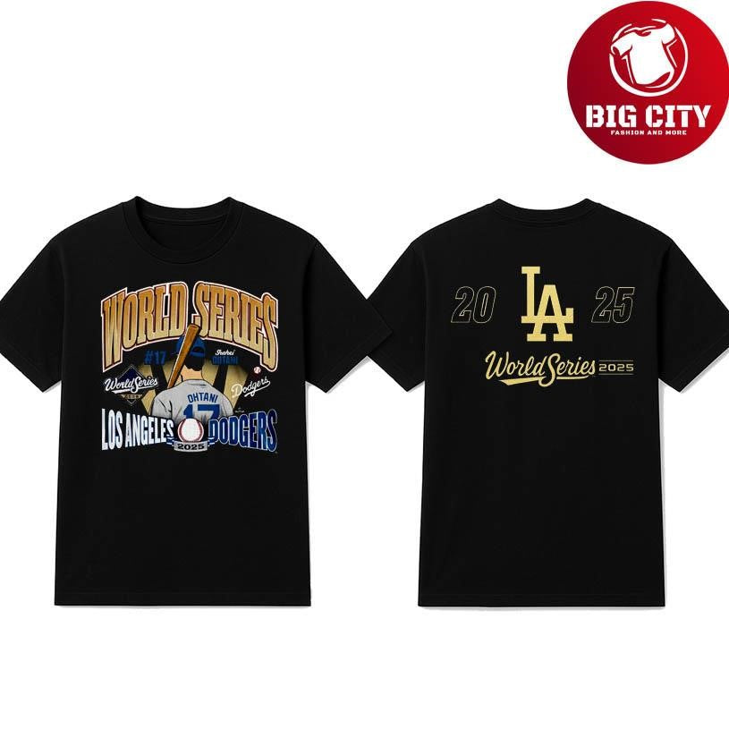 Dodgers Shohei Ohtani World Series 2025 Two Sided Shirt