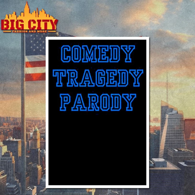 Dominic Fike Comedy Tragedy Parody Shirts