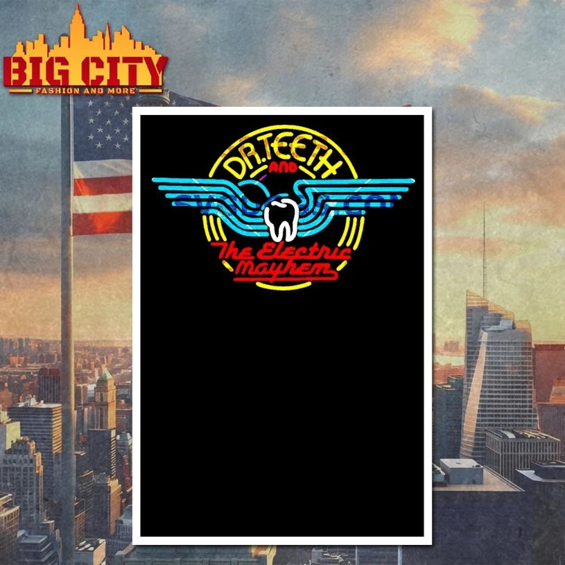 Dr Teeth and The Electric Mayhem Neon shirt