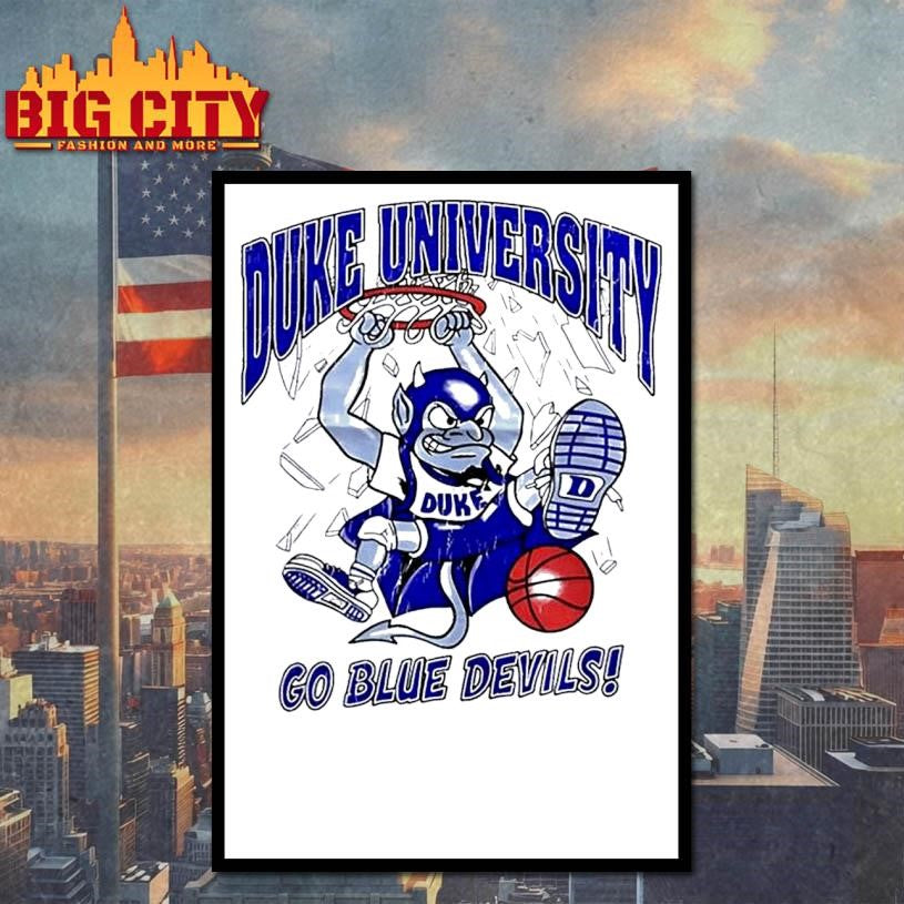 Duke University basketball go Blue Devils mascot Shirt