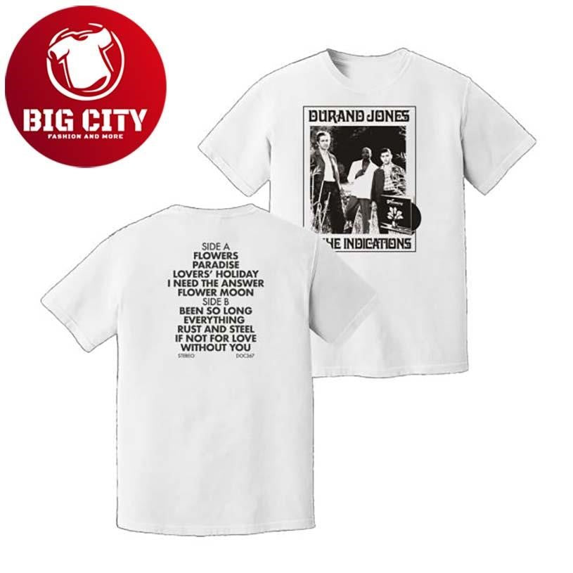 Durand Jones And The Indications Flowers Album Two Sided Shirt