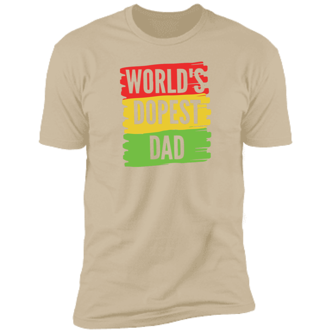 World’s Dopest Dad Shirt No Leaves