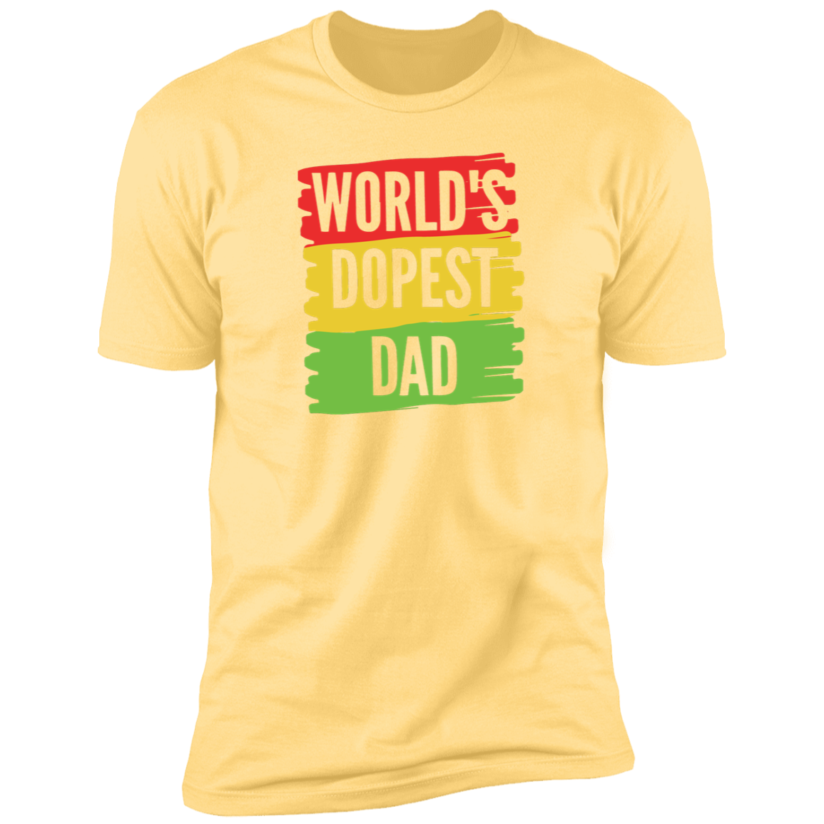 World’s Dopest Dad Shirt No Leaves