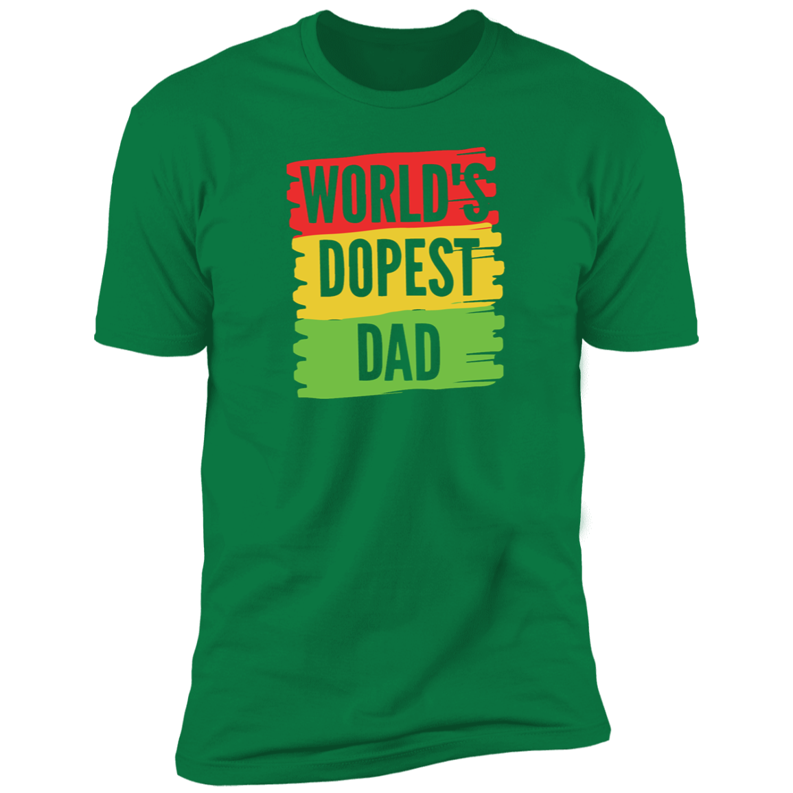 World’s Dopest Dad Shirt No Leaves