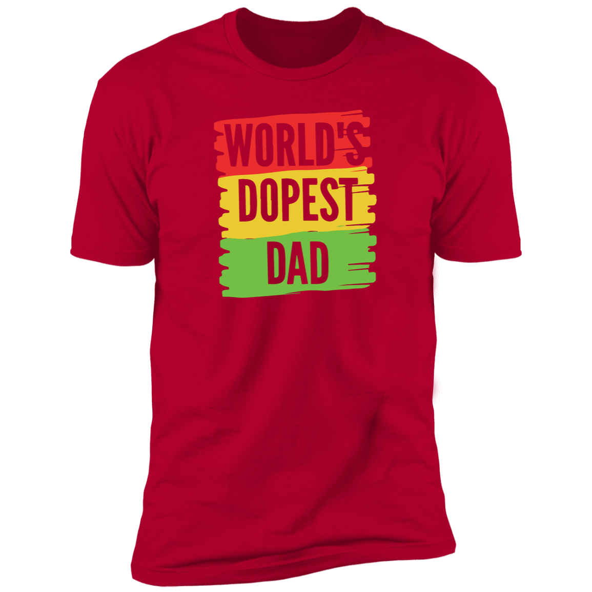 World’s Dopest Dad Shirt No Leaves