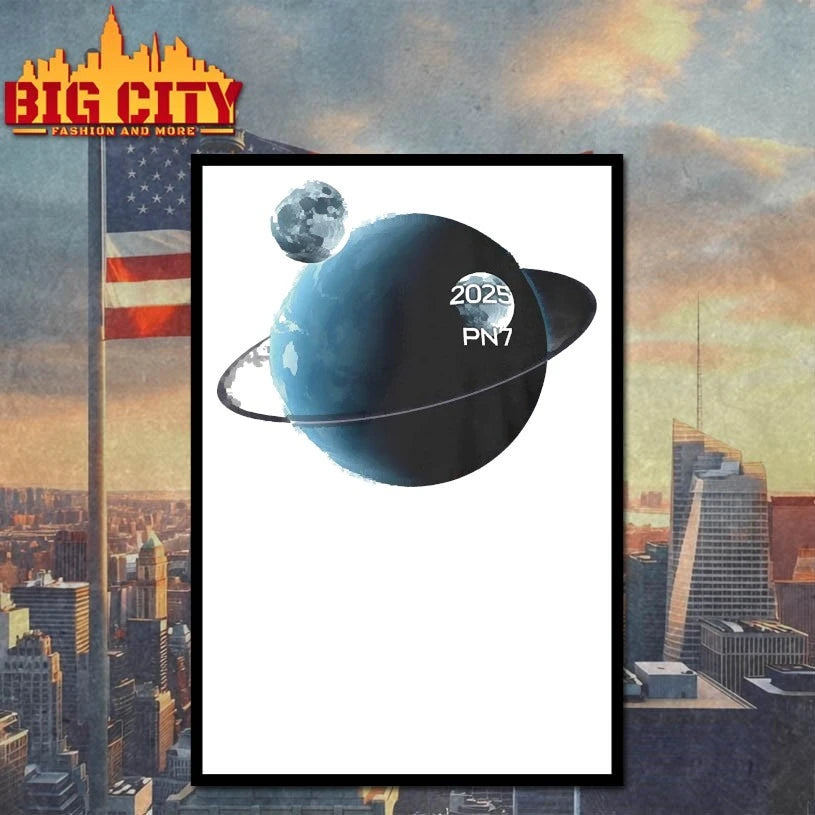 Earth With Two Moons 2025 PN7 Asteroid shirts