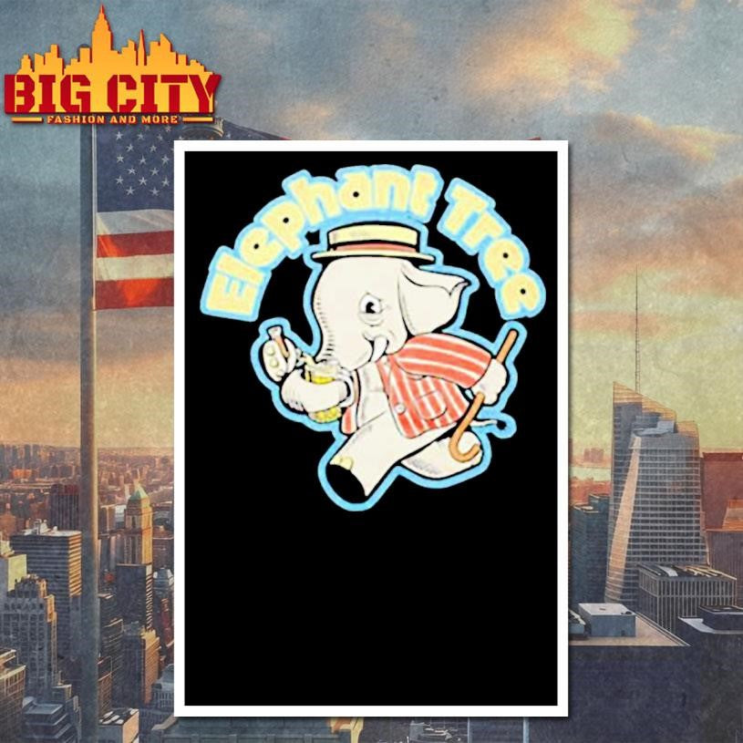 Elephant Tree graphic shirt