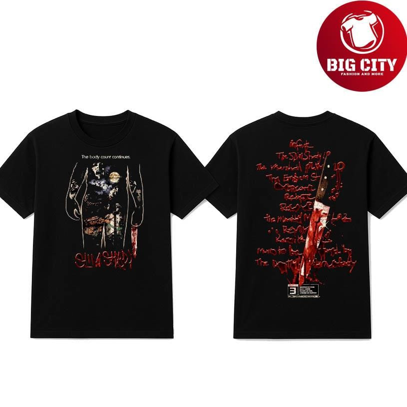 Eminem Body Count 2025 Two Sided Shirt