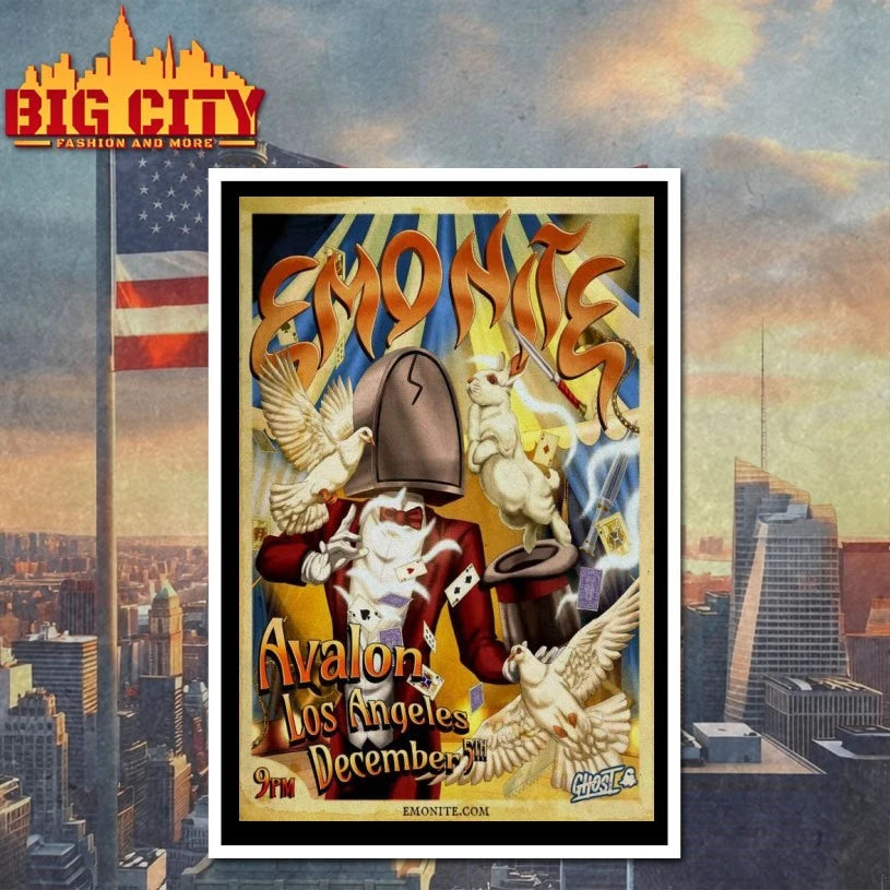 Emo Nite Los Angeles CA Concert Dec 5 2025 Poster shirt
