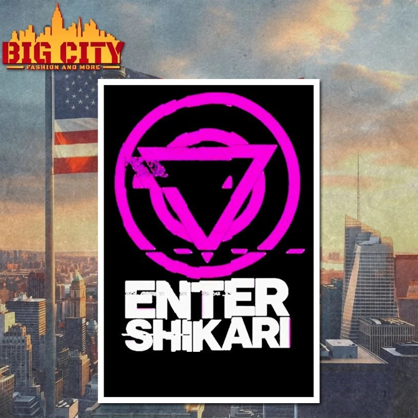 Enter Shikari Glitch Ladies Baby Shirt