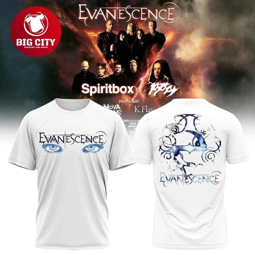 Evanescence US & UK 2026 World Tour Two Sided Shirt