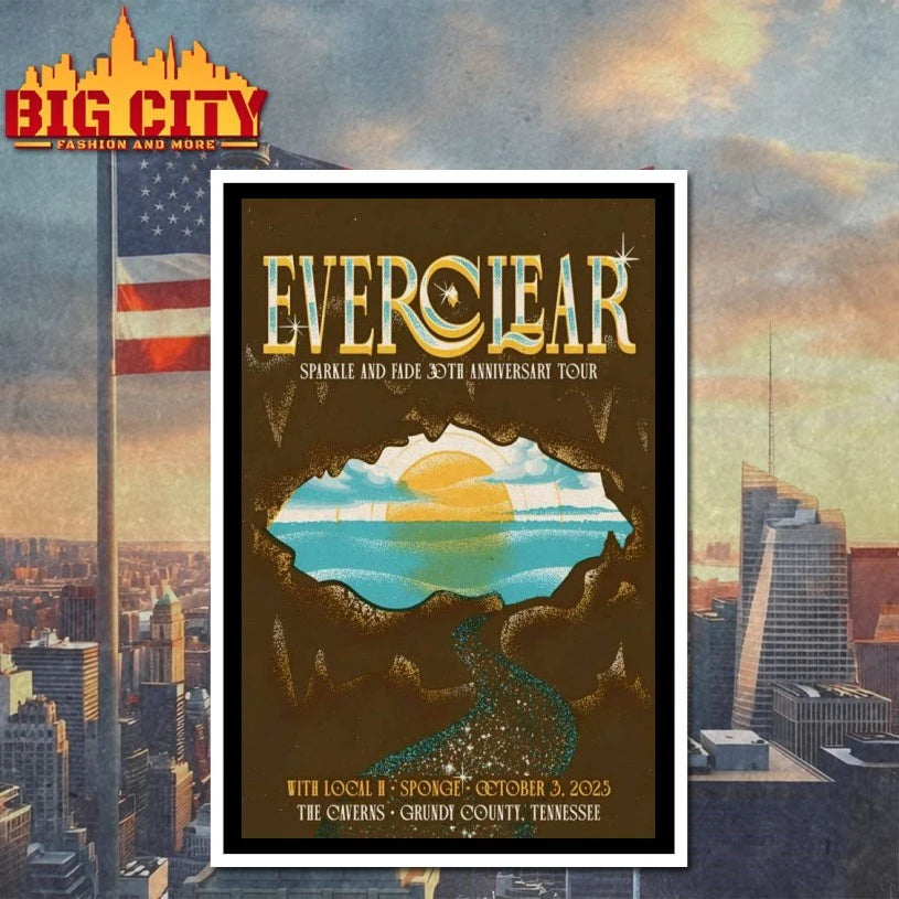 Everclear In Pelham TN On Oct 3 2025 Poster Shirt