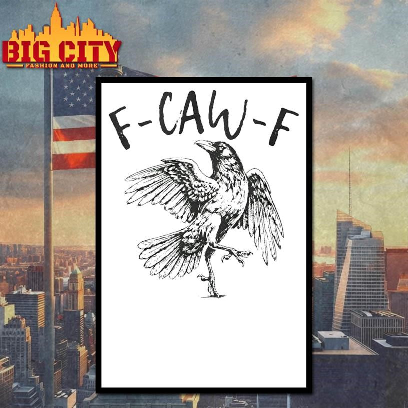 F Caw F Black Crow Shirt