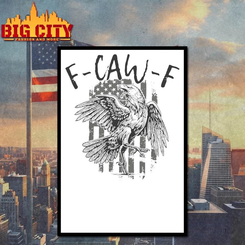 F Caw F Eagle American Flag Shirt