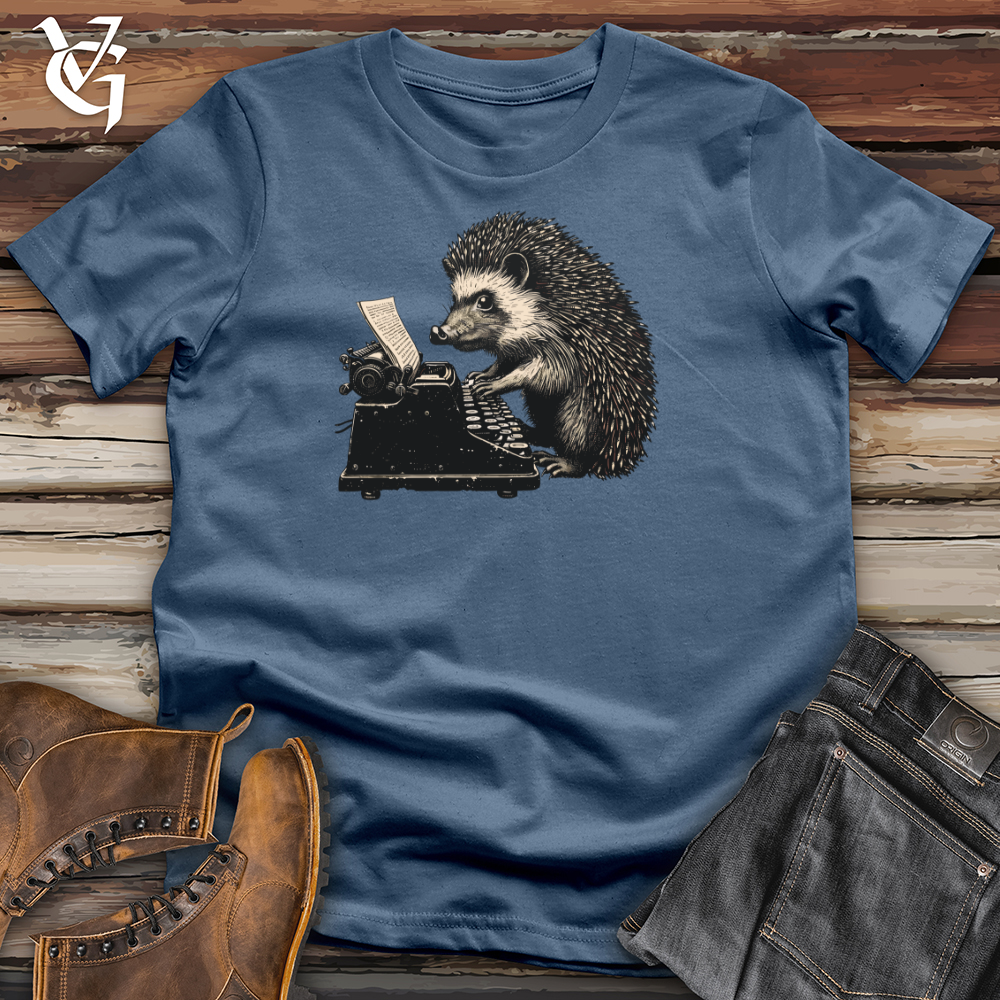 Hedgehog Novelist Mystique Cotton Tee