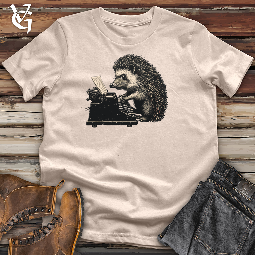 Hedgehog Novelist Mystique Cotton Tee