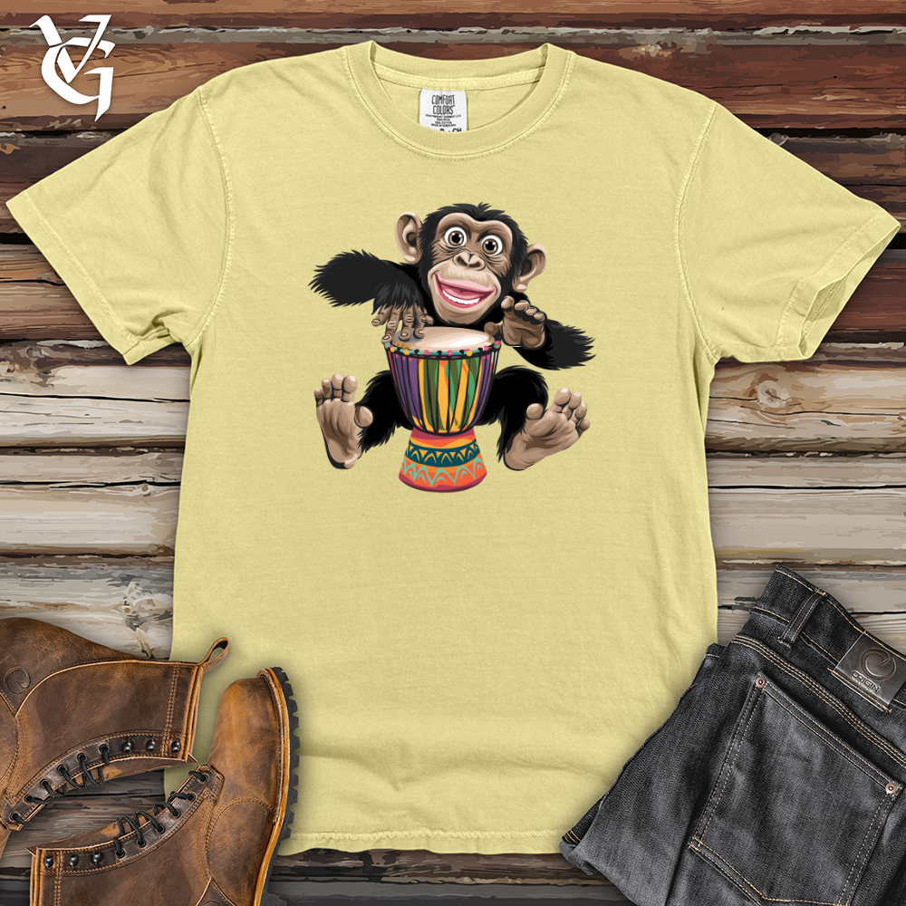 Happy Monkey Heavy Cotton Comfort Colors Tee