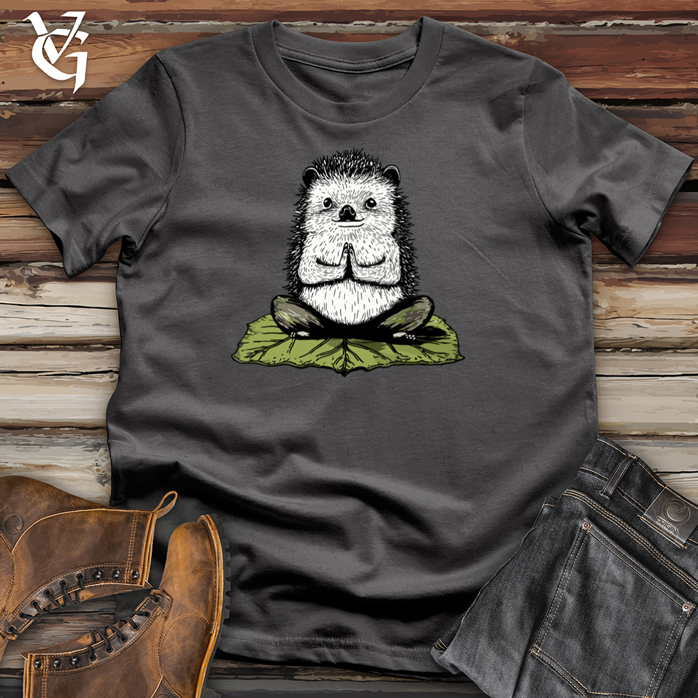 Hedgehog Lotus Pose Softstyle Tee