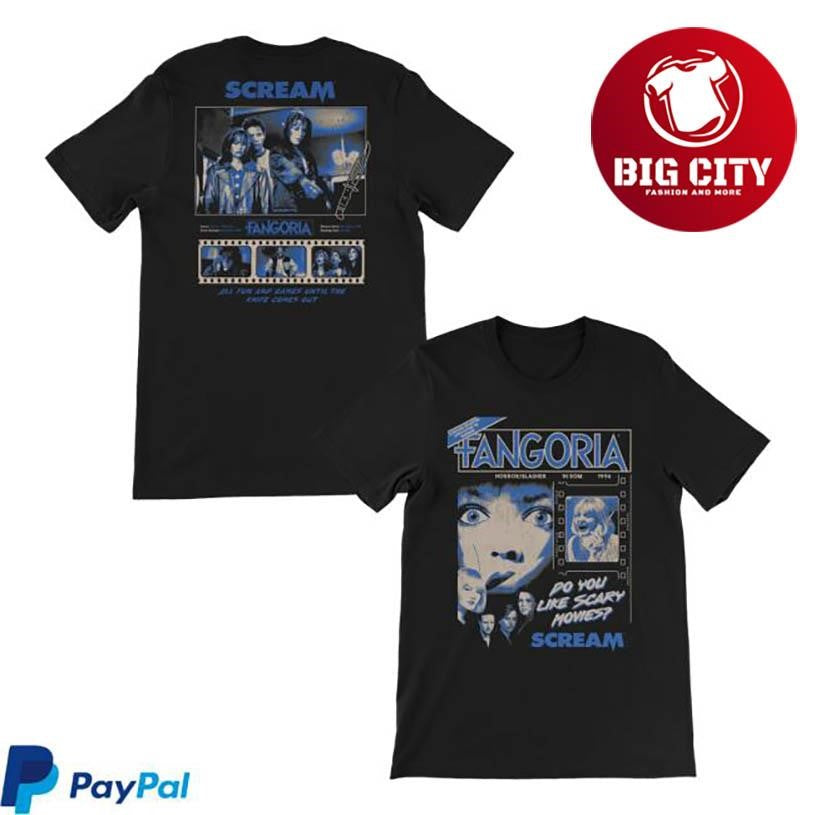 Fangoria Store Scream Two Sided Shirt