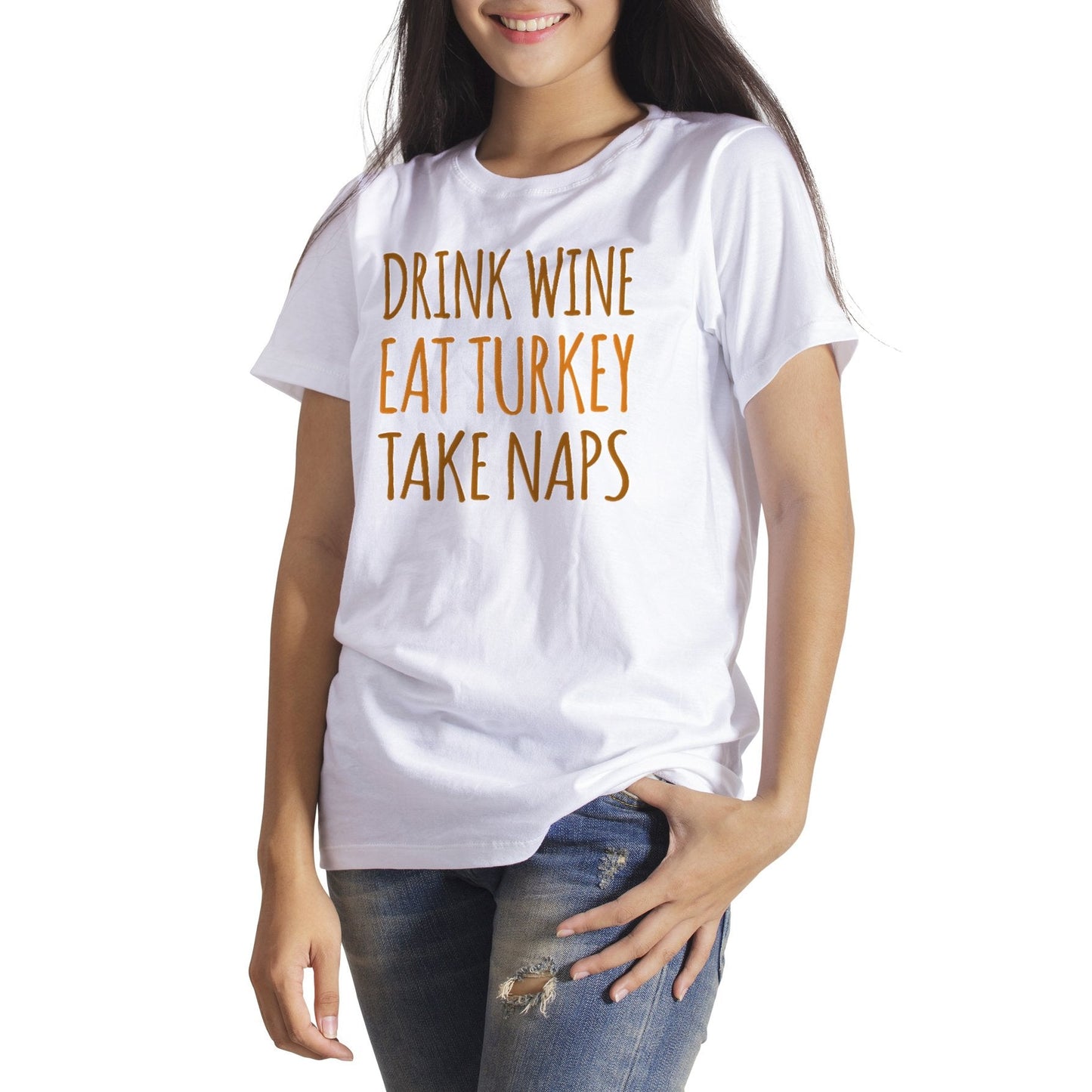 Drink Wine Eat Turkey Take Naps Shirt Thanksgiving Wine Shirt