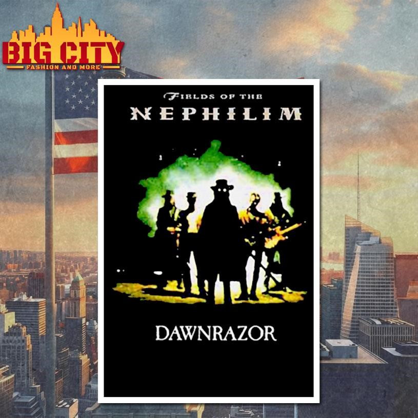 Fields Of The Nephilim Dawnrazor 1987 Shirt