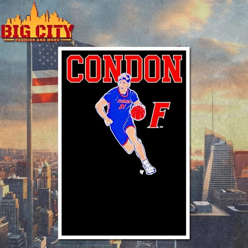 Florida Basketball Alex Condon Name Pose shirt