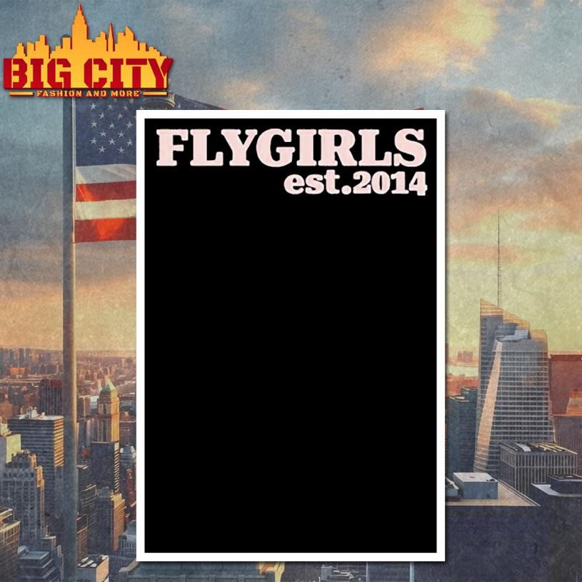 Flygirls Est. 2014 Flygirls Stamp shirt