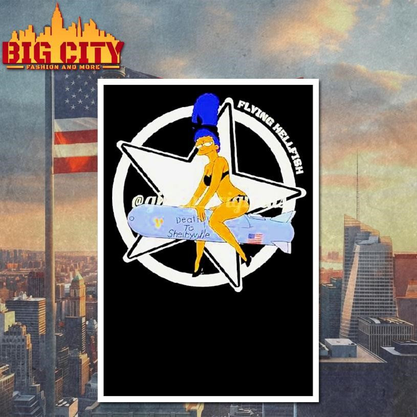 Flying Hellfish Death To Shelbyville Shirt