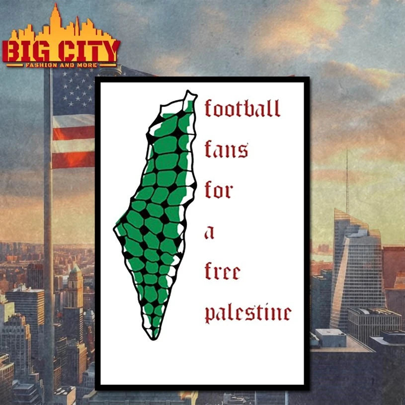 Football Fans For A Free Palestine shirt