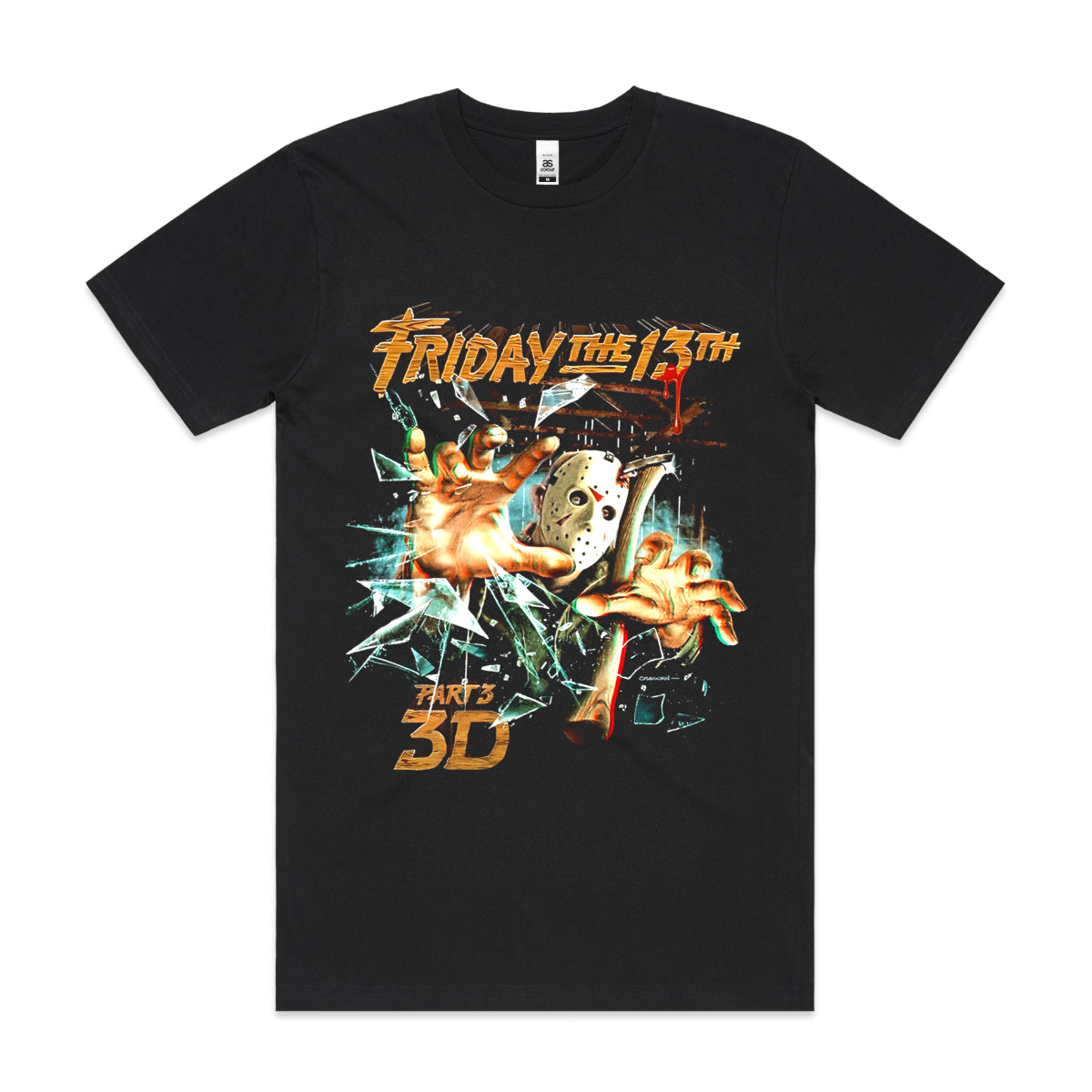 Friday The 13th V2 Horror Movie T-Shirt Tee