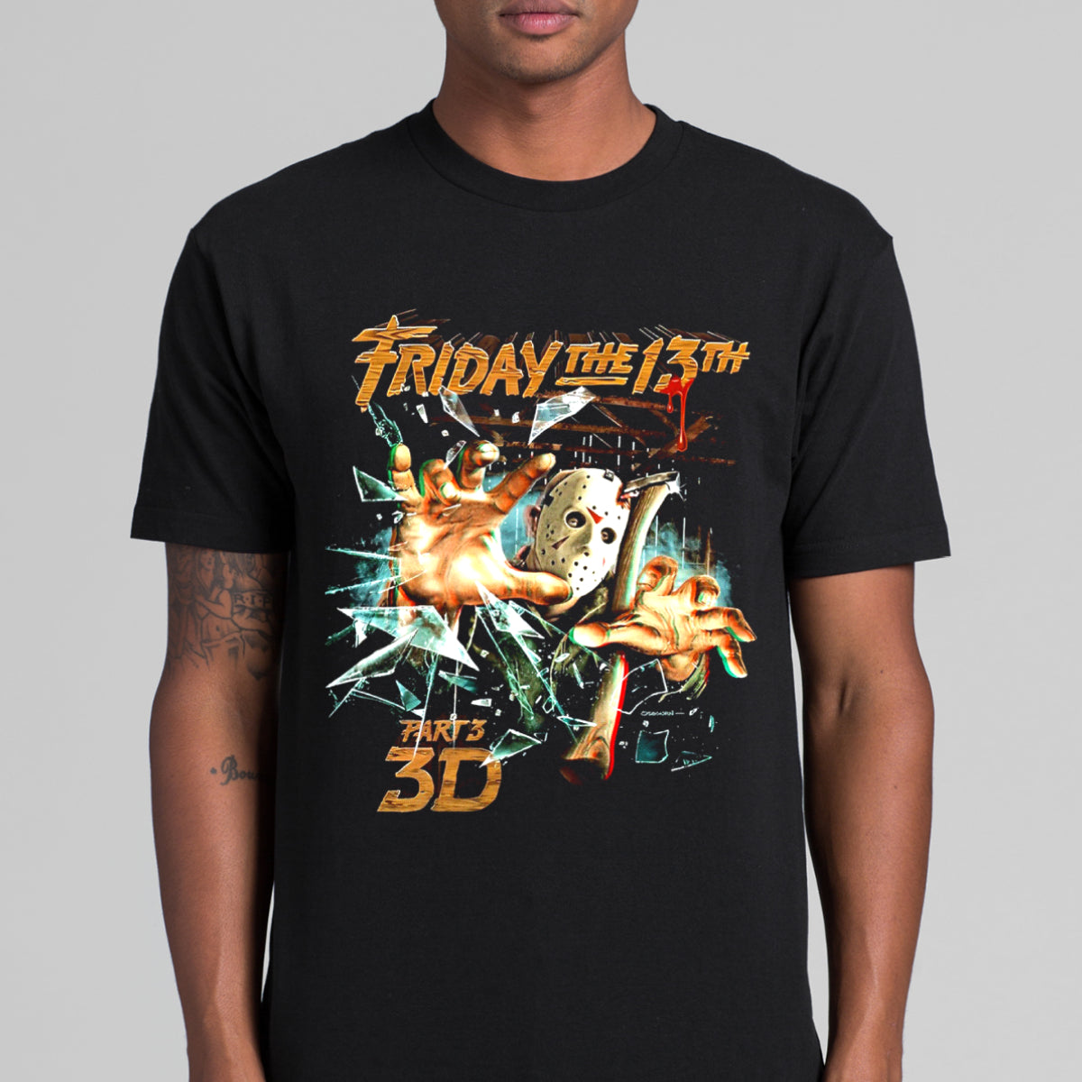 Friday The 13th V2 Horror Movie T-Shirt Tee