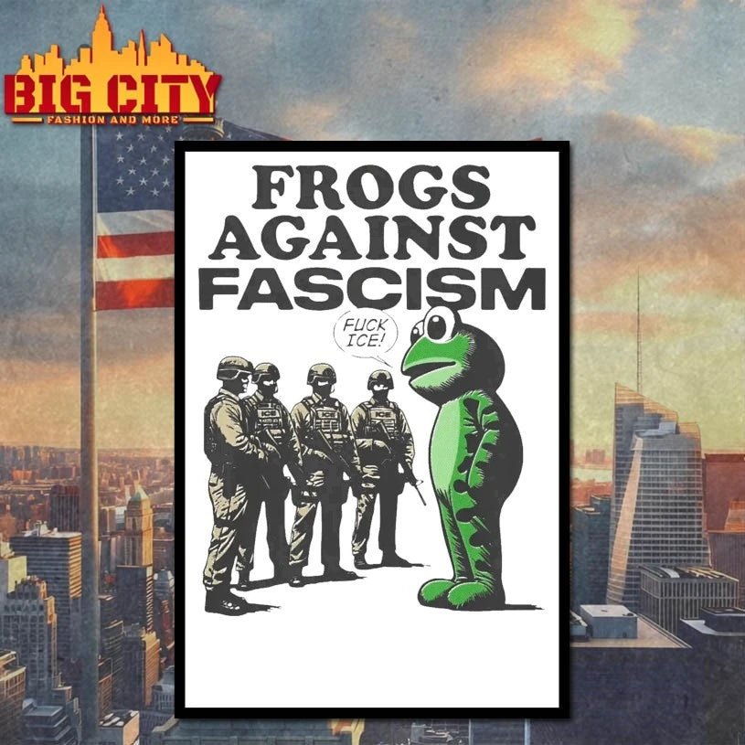 Frogs Against Fascism Shirt Fuck ICE Shirt