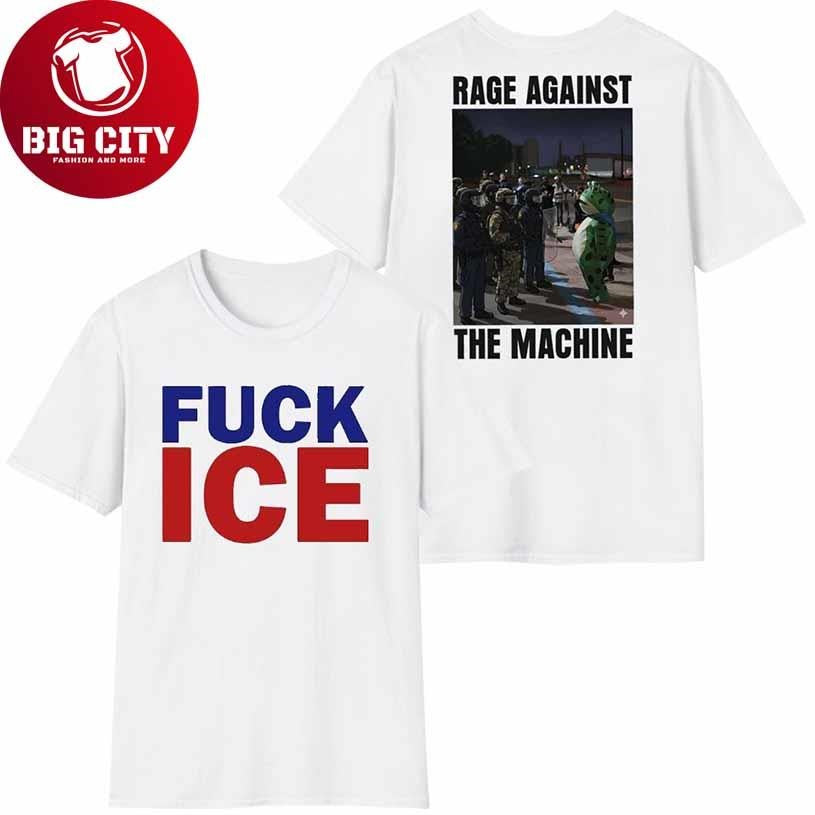 Fuck ICE Rage Against The Machine Shirt