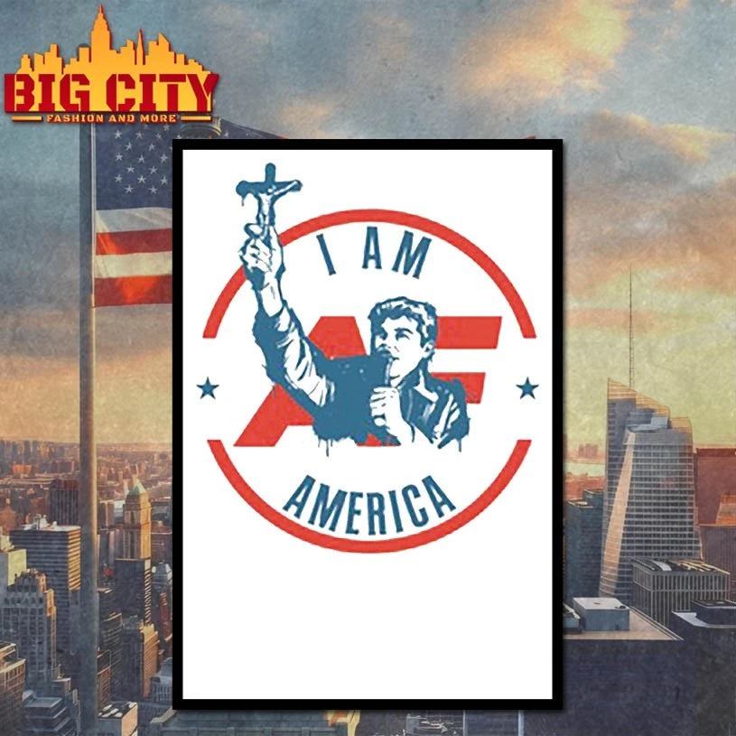 Fuentes America First Crucifix shirt