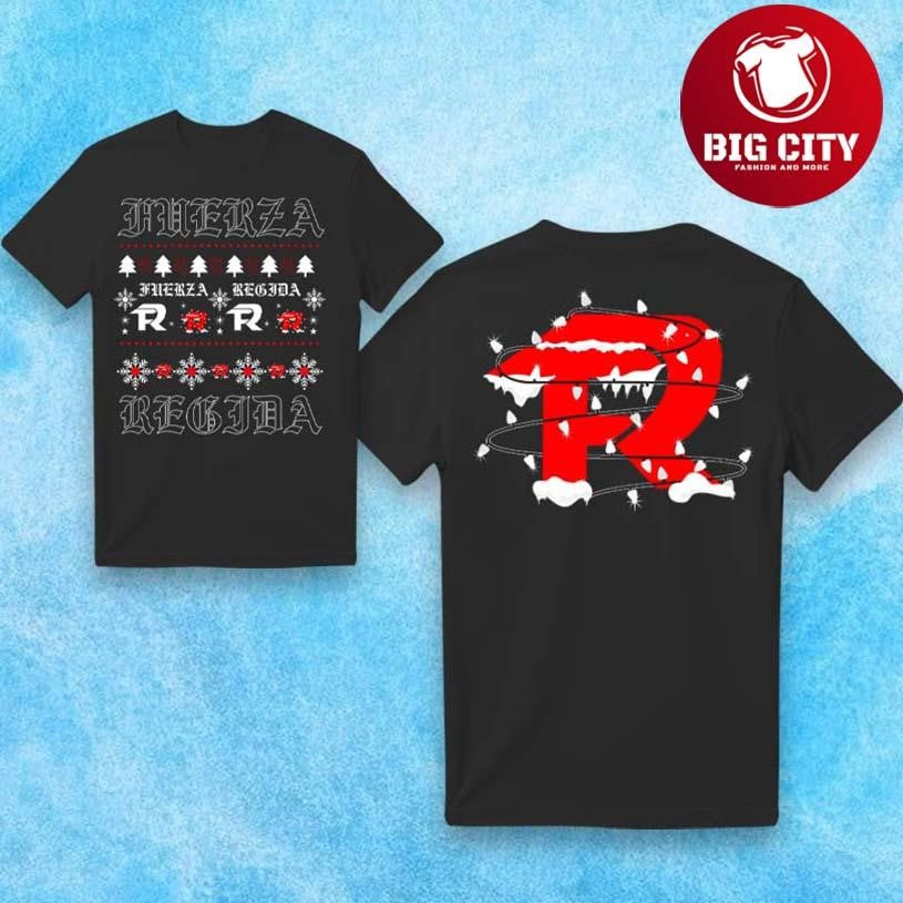 Fuerza Regida Christmas 2025 Two Sided Shirt
