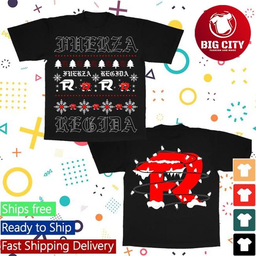 Fuerza Regida Fr Mas Two Sided Shirt