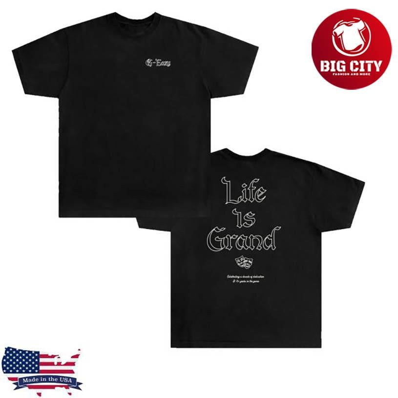 G Eazy Celebration Mask 2025 Two Sided Shirt