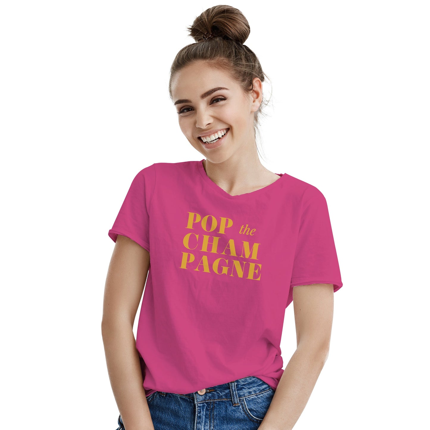 Pop the Champagne Tshirt New Years Eve Champagne T-Shirt Happy New Year Shirt