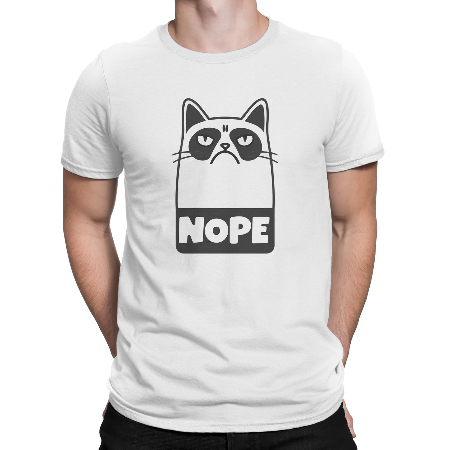 Grumpy Cat Nope Shirt Nope Cat Tshirt Grumpy Cat T Shirt Cat Nope Shirt