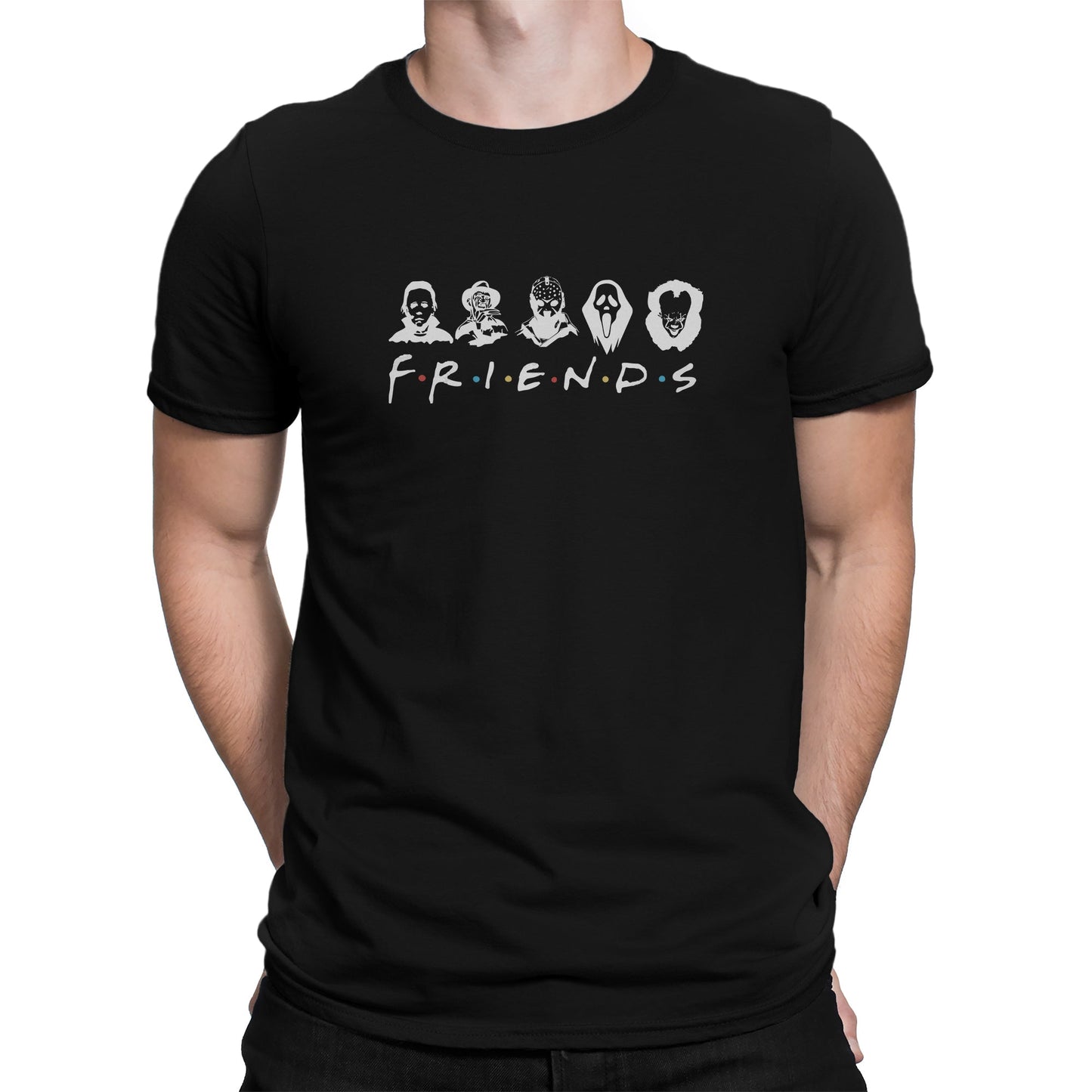 Friends Horror Tshirt Friends Horror Movie Tshirts Funny Horror Shirts