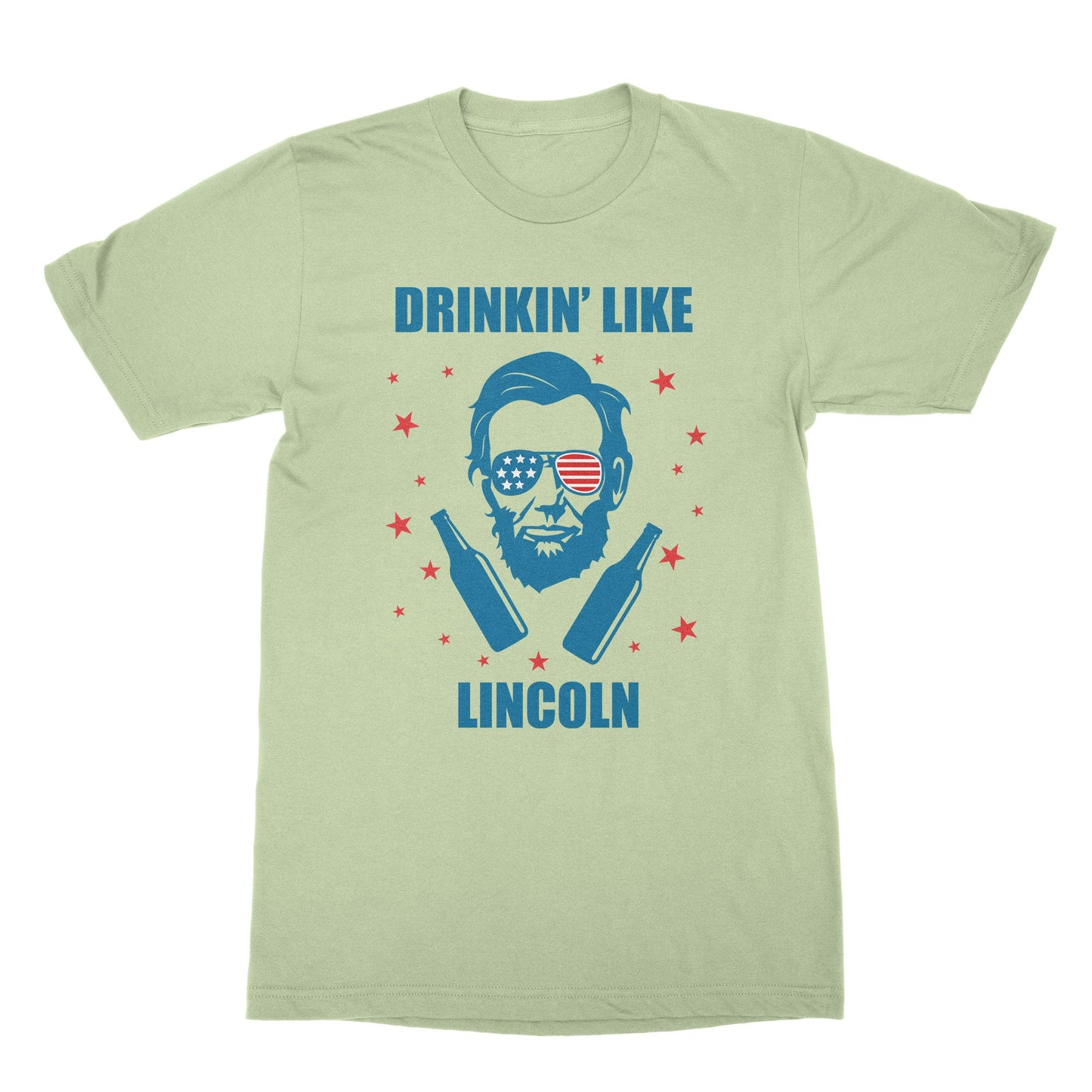 Drinkin Like Lincoln T-Shirt Abraham Lincoln Drinking Shirt Lincoln Merica Shirt